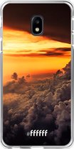 Samsung Galaxy J3 (2017) Hoesje Transparant TPU Case - Sea of Clouds #ffffff