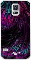 Samsung Galaxy S5 Hoesje Transparant TPU Case - Roots of Colour #ffffff