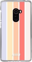Xiaomi Mi Mix 2 Hoesje Transparant TPU Case - Vertical Pastel Party #ffffff