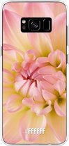Samsung Galaxy S8 Plus Hoesje Transparant TPU Case - Pink Petals #ffffff