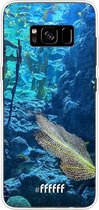 Samsung Galaxy S8 Plus Hoesje Transparant TPU Case - Coral Reef #ffffff