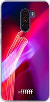 Xiaomi Pocophone F1 Hoesje Transparant TPU Case - Light Show #ffffff