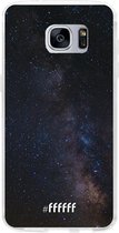 Samsung Galaxy S7 Hoesje Transparant TPU Case - Dark Space #ffffff