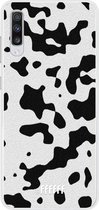 Samsung Galaxy A70 Hoesje Transparant TPU Case - Dalmation Print #ffffff