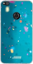 Huawei P8 Lite (2017) Hoesje Transparant TPU Case - Confetti #ffffff