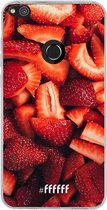 Huawei P8 Lite (2017) Hoesje Transparant TPU Case - Strawberry Fields #ffffff