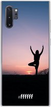 Samsung Galaxy Note 10 Plus Hoesje Transparant TPU Case - Vriksasana #ffffff