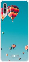Samsung Galaxy A70 Hoesje Transparant TPU Case - Air Balloons #ffffff
