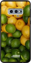 Samsung Galaxy S10e Hoesje TPU Case - Lemon & Lime #ffffff