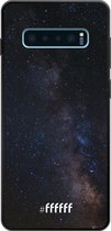 Samsung Galaxy S10 Plus Hoesje TPU Case - Dark Space #ffffff