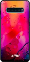 Samsung Galaxy S10 Plus Hoesje TPU Case - Colour Bokeh #ffffff