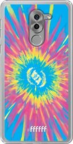 Honor 6X Hoesje Transparant TPU Case - Flower Tie Dye #ffffff