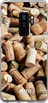 Samsung Galaxy S9 Plus Hoesje Transparant TPU Case - Corks #ffffff