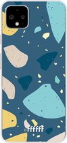 Google Pixel 4 XL Hoesje Transparant TPU Case - Terrazzo N°7 #ffffff