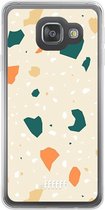 Samsung Galaxy A3 (2016) Hoesje Transparant TPU Case - Terrazzo N°1 #ffffff