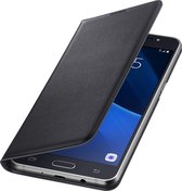 Samsung flip wallet voor Samsung Galaxy J5 (2016) - zwart