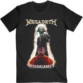 Megadeth Heren Tshirt -M- Vic Removing Hood Zwart
