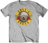 Guns N' Roses Kinder Tshirt -Kids tm 8 jaar- Classic Logo Grijs