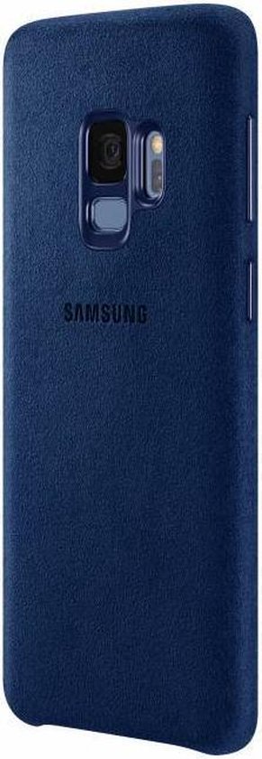 Supersonische snelheid Regelmatig licht Samsung Galaxy S9 Alcantara Cover Blauw | bol.com