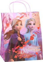 Disney Cadeautas Frozen Ii Meisjes Papier 32 X 27 Cm Roze