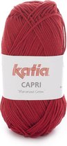 Katia Capri - kleur 150 Wijnrood - 50 gr. = 125 m. - 100% katoen