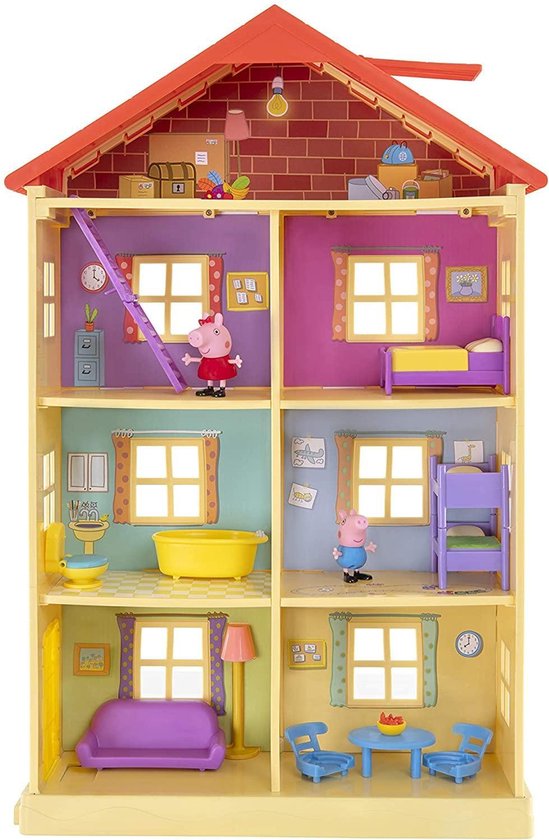 Basistheorie Onderdrukken Stap Peppa Pig Huis - Peppa Pig - Peppa Pig speelgoed - Peppa Pig Speelhuis - Peppa  Pig House | bol.com