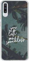 Design Backcover Samsung Galaxy A70 hoesje - Speechless
