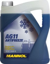 Mannol Koelvloeistof 5 Liter Longlife Antivries AG11 -40°c Blauw G11 MN4011-5