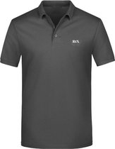 RiX Heren Polo Prince Graphite - S