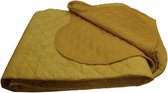 MAKRO Bouti-bedsprei in geel velours