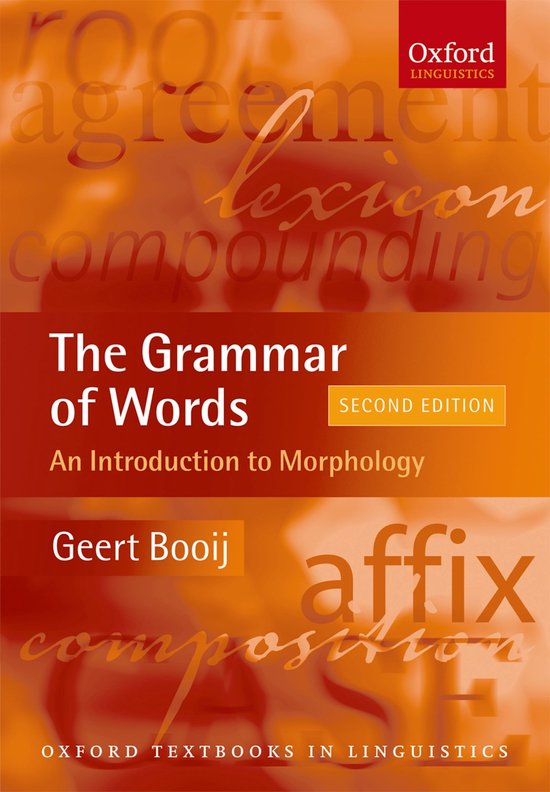 Oxford Textbooks in Linguistics - The Grammar of Words