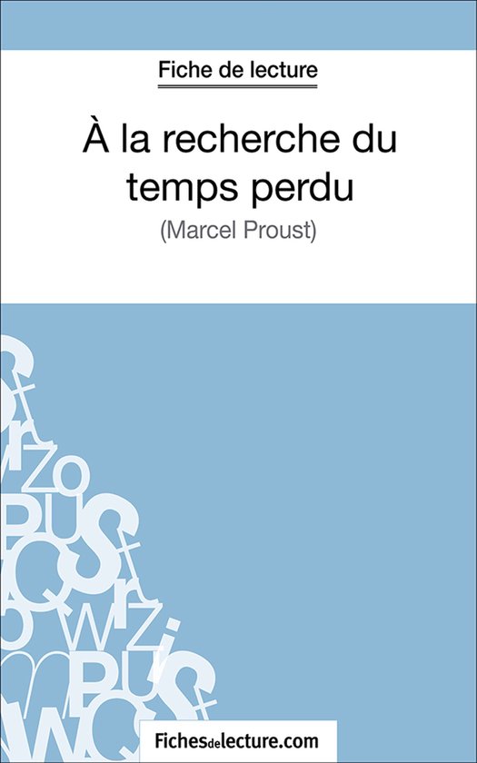 A la recherche du temps perdu - cover