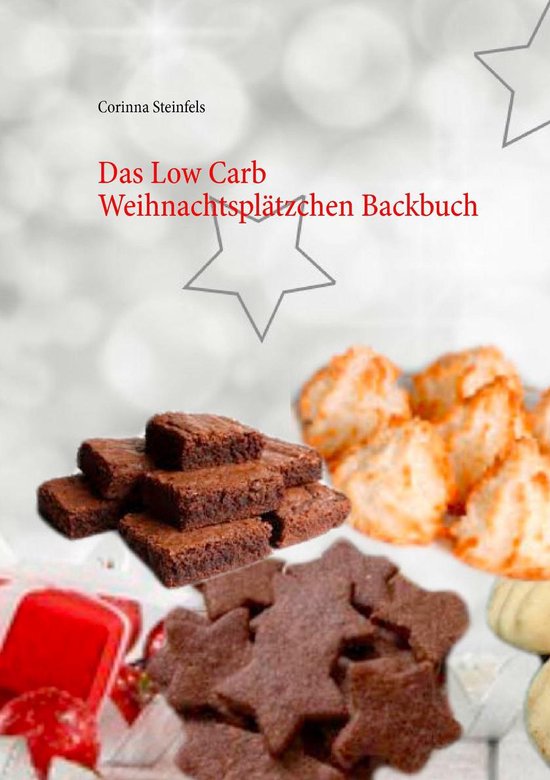Das Low Carb Weihnachtsplätzchen Backbuch - cover