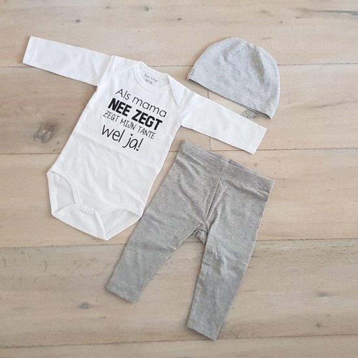 Goedkoopste Baby cadeau geboorte meisje jongen set met tekst aanstaande zwanger kledingset pasgeboren unisex Bodysuit | babykleding Huispakje | Kraamkado | Gift Set babyset kraamcadeau pakje babygeschenk babygeschenkset kraampakket