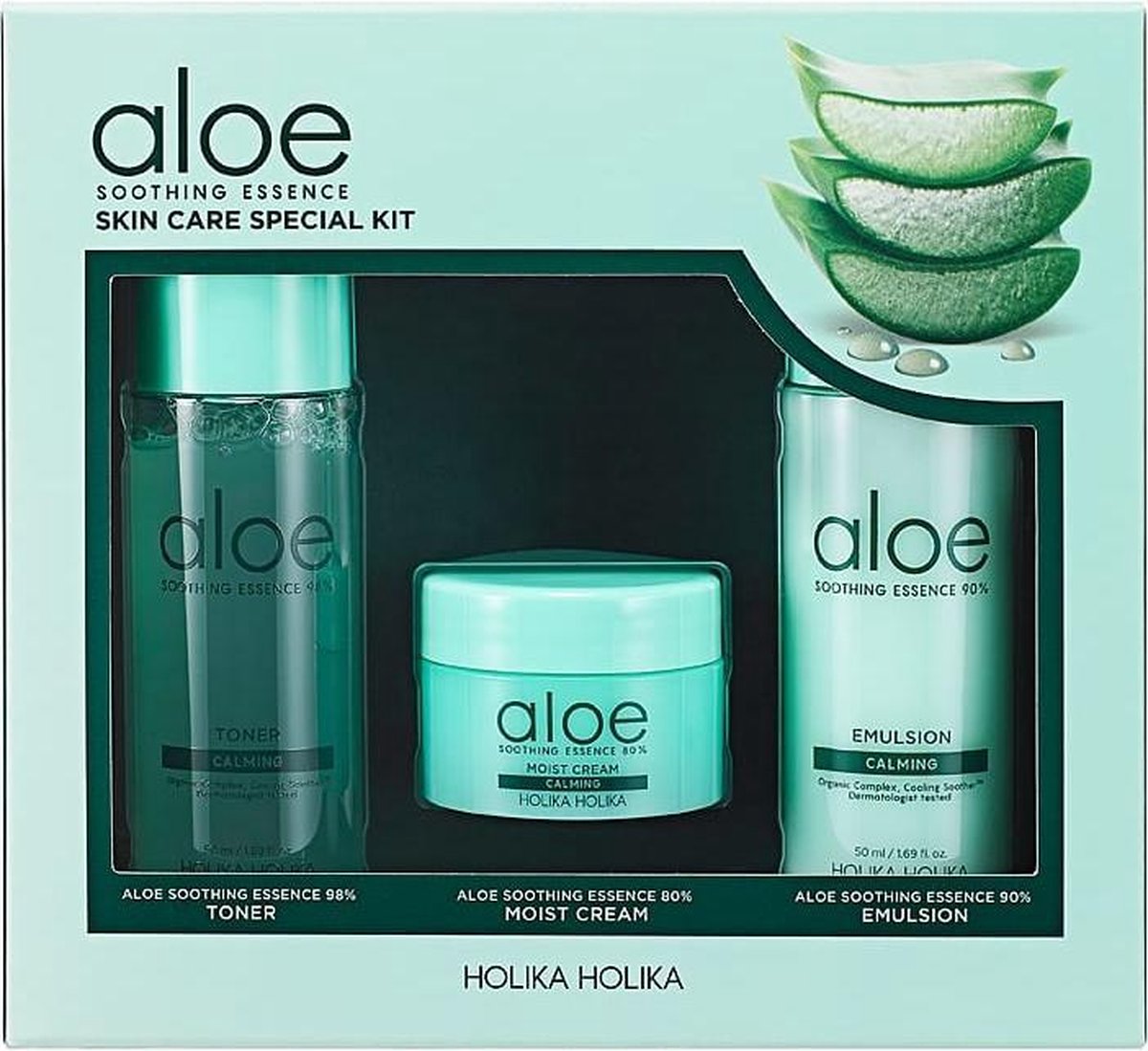 Goedkoopste Holika Holika Aloe Soothing Essence Skin Care Special Kit
