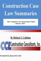 The Complexity of Construction Claims