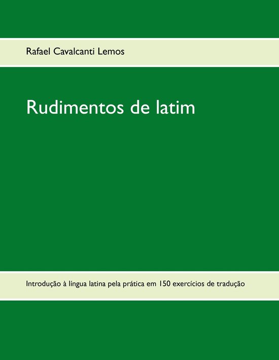 Rudimentos de latim - cover