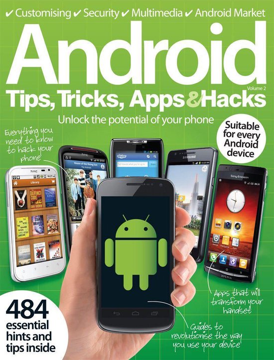 Android Tips, Tricks, Apps & Hacks Volume 2 - cover