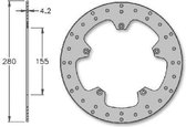 Remschijf IGM Aprilia RS bj.1999 tot 2005 voorrem 280x155x4.2mm