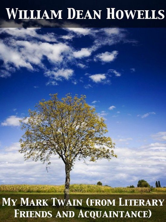 My Mark Twain (from Literary Friends and Acquaintance) - cover