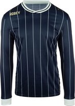 Robey Pinstripe Shirt - Navy - 128