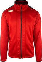 Robey Trainingsjack - Voetbaljas - Red/Black - Maat XL