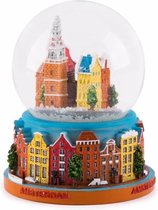 Waterbol Stadstafereel Amsterdam 10 x 7 x 7 cm