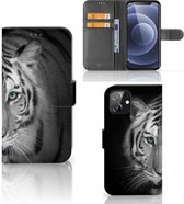 Wallet Bookcase iPhone 12 | 12 Pro (6.1") Hoesje Tijger