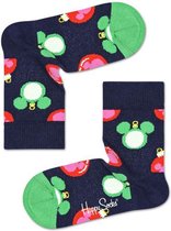 Happy Socks Kids - Kerstsokken - Mickey Mouse  - Blauw Multi - Maat 2-3 jaar