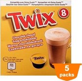 Twix - Warme Chocoladedrank (Dolce Gusto® compatible) - 5x 8 Capsules