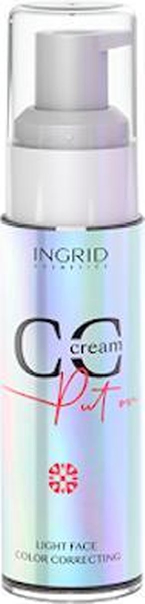 INGRID Cosmetics CC Cream Light Face Color Correcting #03 Natural
