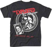 The Exploited Heren Tshirt -L- Let's Start A War... Said Maggie One Day Zwart