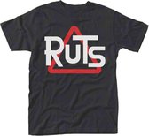 The Ruts Heren Tshirt -S- Logo Zwart