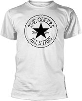 The Queers Heren Tshirt -L- All Stars Wit